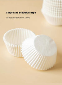 Food Grade Disposable Silicone Oil Baking Muffin Cup Paper
