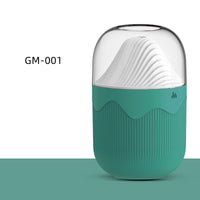 New Volcano Humidifier Intelligent Voice Night Light Air Humidifier Colorful Diffuser