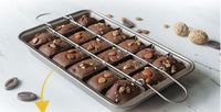 18-grid Brownie Pan Mould Tray for Baking