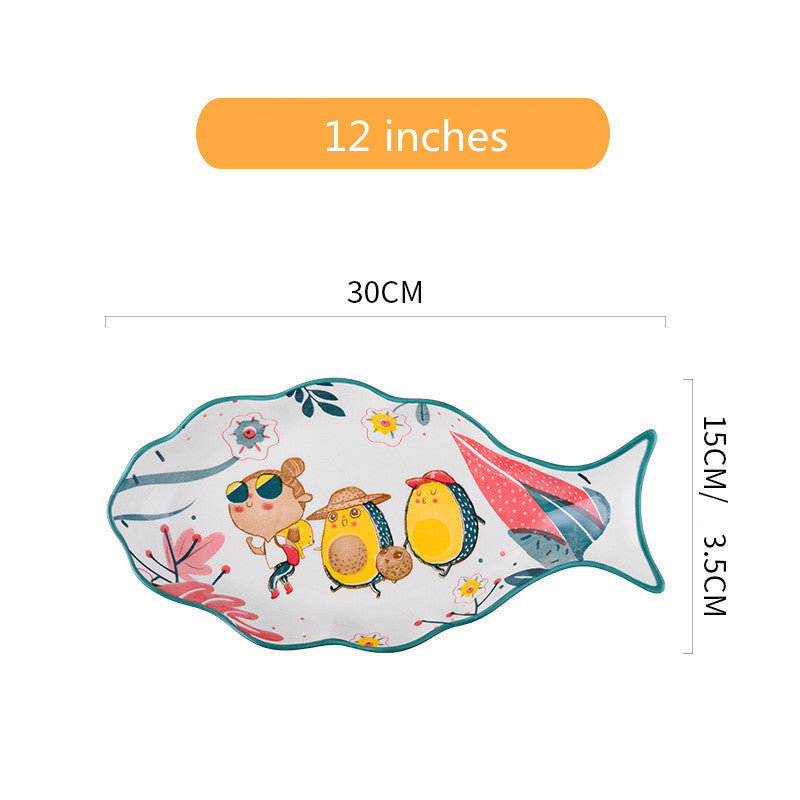 Rainforest Design Ceramic Dinnerware Set