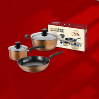 3-Piece Kitchen Cooking Pot Set