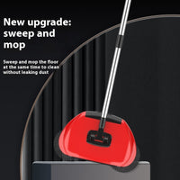 2-in-1 Broom and Mop Household Floor Cleaner
