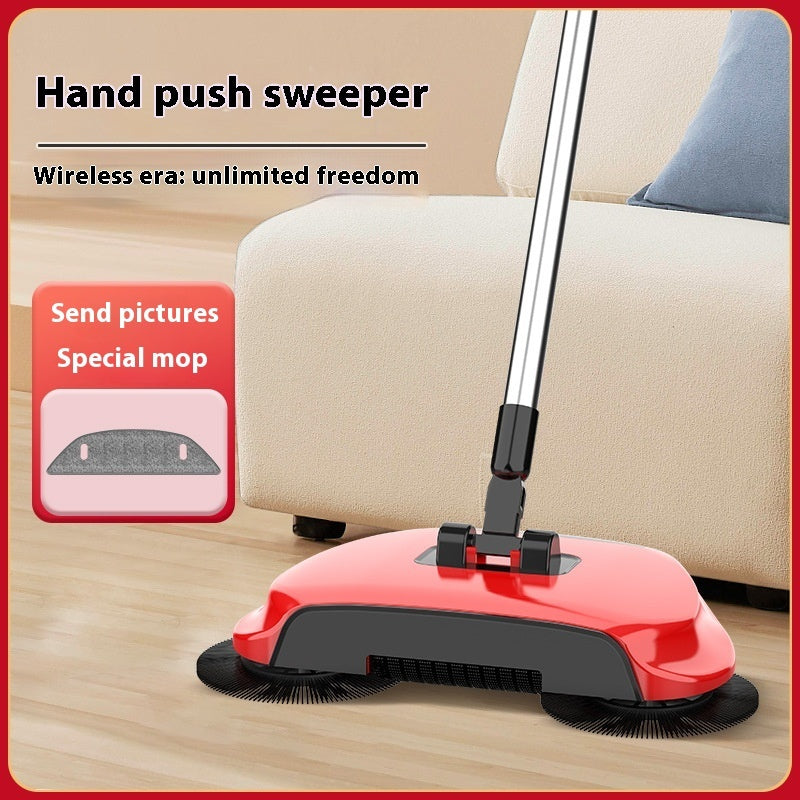 2-in-1 Broom and Mop Household Floor Cleaner