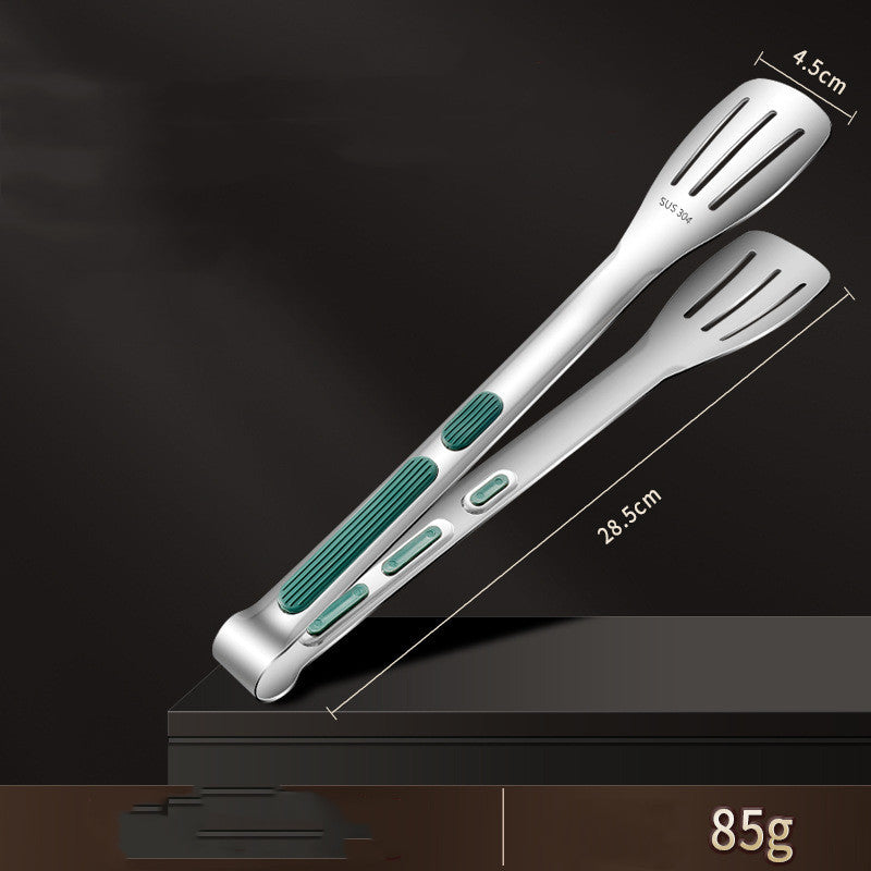 7, 9, 12-inch Kitchen Tongs Stainless Steel Grill Tongs For Cooking BBQ Non-Slip Salad Tongs Clips Tong Kitchen Accessories