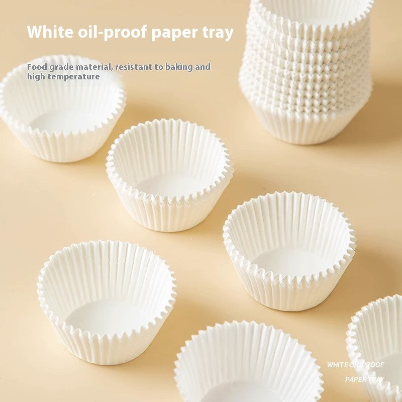 Food Grade Disposable Silicone Oil Baking Muffin Cup Paper