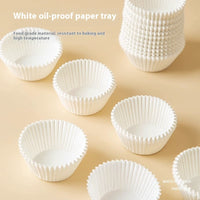 Food Grade Disposable Silicone Oil Baking Muffin Cup Paper
