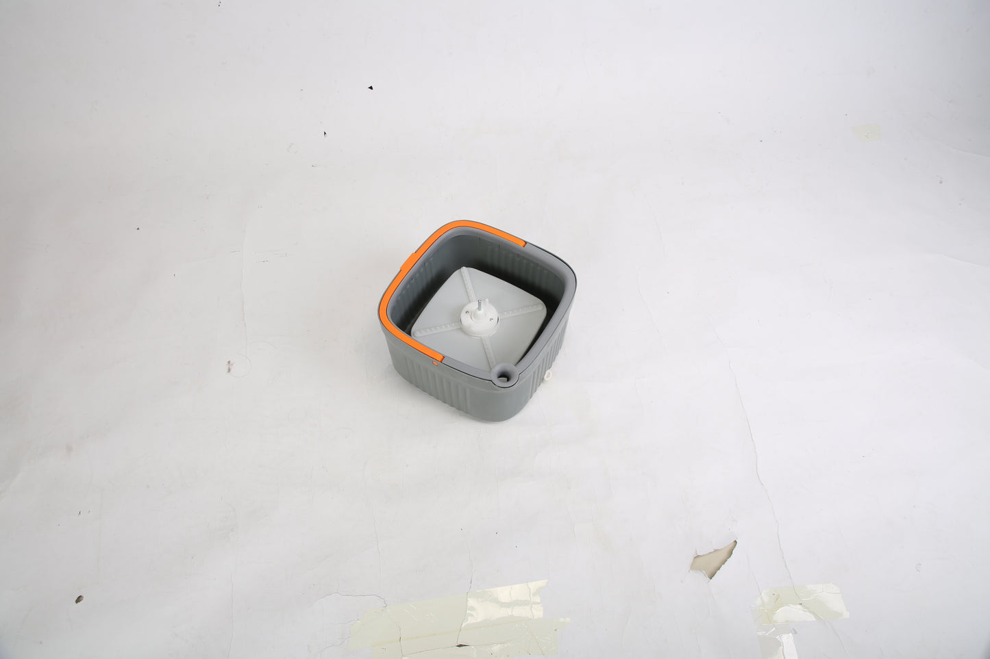 Spin Mop and Bucket System with Dual Compartment Mop Bucket, Thick Washable Microfiber Mop Pads for Home Cleaning