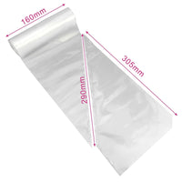 50-piece Disposable Cream Piping Bags and Baking Accessories for Cake Making