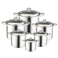 6-Piece Cooking Pot Set