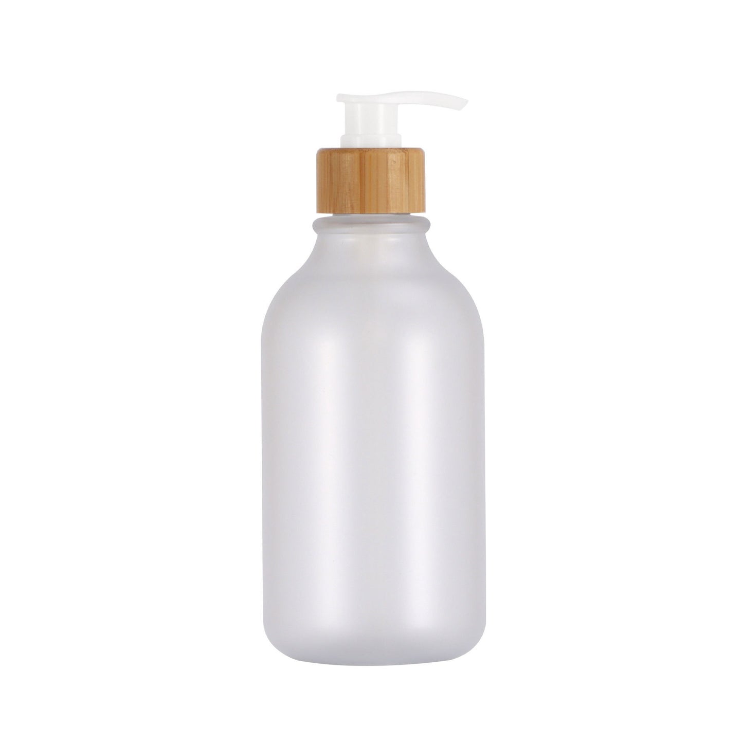 Frosted PET Plastic Shampoo Bottle Shower Gel Pump Bottles