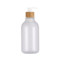 Frosted PET Plastic Shampoo Bottle Shower Gel Pump Bottles