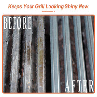 Stainless Steel Grill and BBQ Cleaning Brush with Scraper