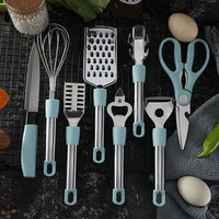 Stainless Steel 6-to-9-Piece Kitchen Utensil Set