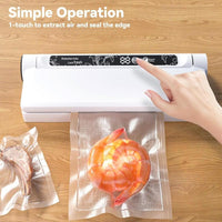 Automatic Vacuum Sealing Machine with Digital Display, Food Preservation