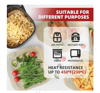 Disposable Square Shaped Air Fryer Paper