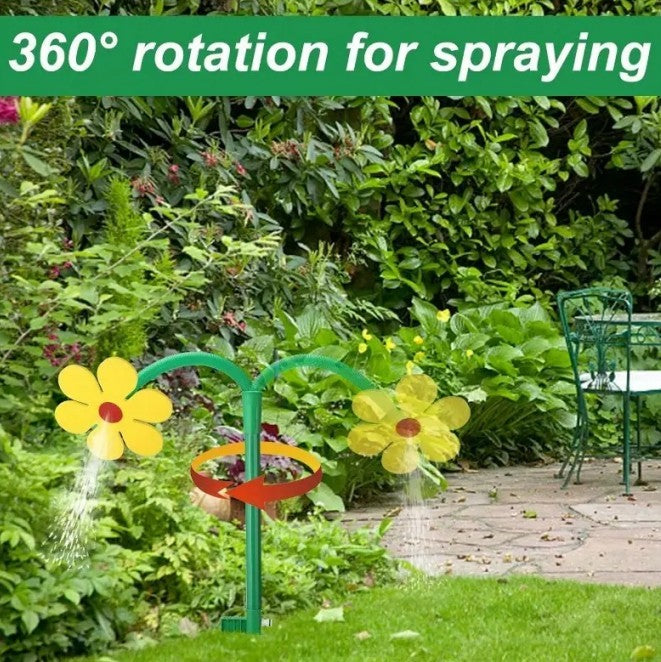 360-degree Rotational Dancing Flower Water Sprinkler, Sprayer Nozzle Garden Irrigation Tool
