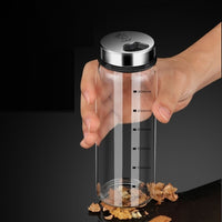 Glass Seasoning Bottle with Measurement