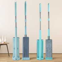 Hands-free 360-degree Rotation Wet and Dry Flat Mop