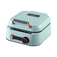 Двухсторонняя электрическая плита в ретро-стиле для гриля и выпечки