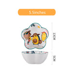 雨林设计陶瓷餐具套装