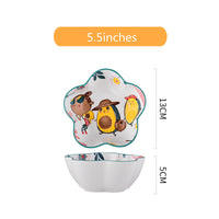 Rainforest Design Ceramic Dinnerware Set