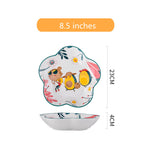 雨林设计陶瓷餐具套装