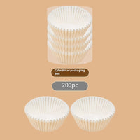 Food Grade Disposable Silicone Oil Baking Muffin Cup Paper