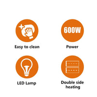 6-in-1 Household Cake, Waffle, Donut, Bread Maker