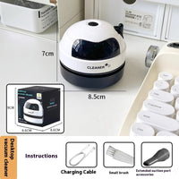 USB充电手持式太空飞船桌面吸尘器