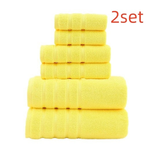 Pure Cotton Bath Towel Set