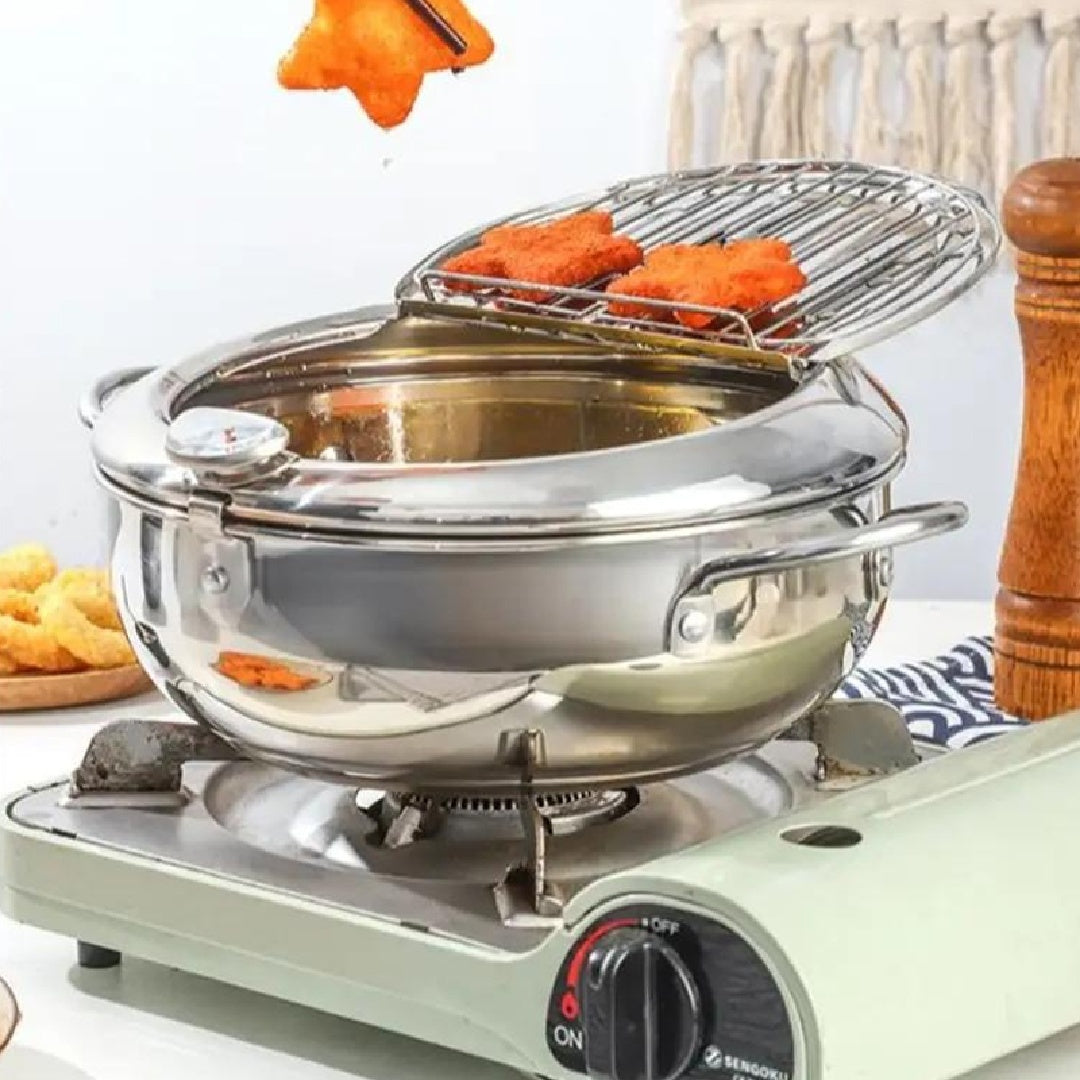 Kitchen Deep Fryer with Thermostat