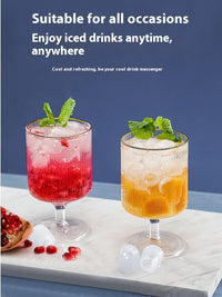 Домашний настольный льдогенератор