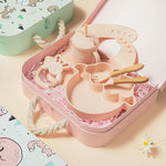 婴儿硅胶新生儿餐具礼品套装