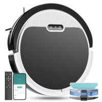 Self-Charging 3-in-1 Combo Robot Vacuum and Mop Cleaner for Home, Pet Hair
