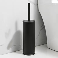 Sleek Design Stainless Steel Toilet Brush Set