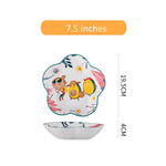 雨林设计陶瓷餐具套装