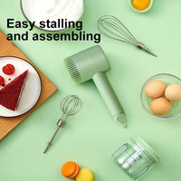 Rechargeable Wireless Handheld Egg Beating Baking Tool
