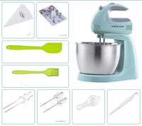 Flour, Egg Mixing Machine with Accessories Bundle