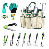 13-piece Aluminium Alloy Gardening Starter Toolkit