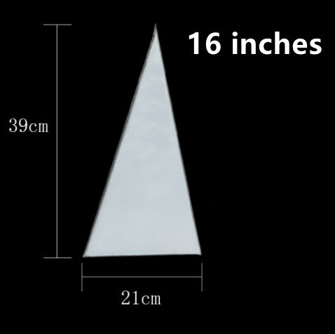 50-piece Disposable Cream Piping Bags and Baking Accessories for Cake Making