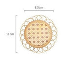Креативные плетеные подставки в стиле ретро