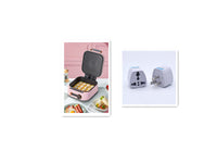 Двухсторонняя электрическая плита в ретро-стиле для гриля и выпечки