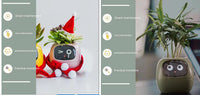 智能花盆，乐趣无穷，超过 49 种丰富表情，7 个智能传感器和 AI 芯片让种植变得轻松有趣。