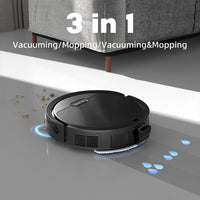 Self-Charging 3-in-1 Combo Robot Vacuum and Mop Cleaner for Home, Pet Hair
