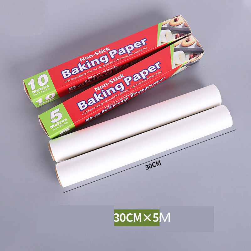 Silicone Oil Baking Paper for Baking Tray, Barbecue, Tin Foil