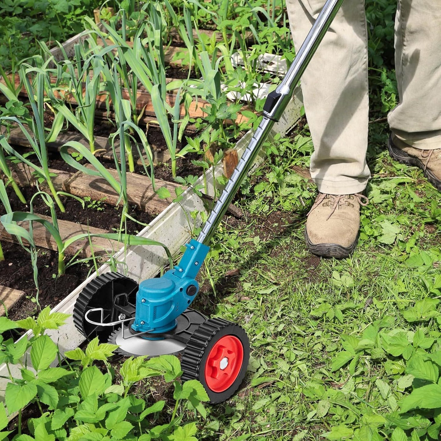 电动无绳除草机割草机