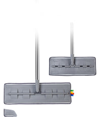 Magic Silicone Mop Squeeze Flat Mop Hands-free Washing Microfiber Mop For Home Kitchen House Wash Floor Cleaning Mop Rag Pads