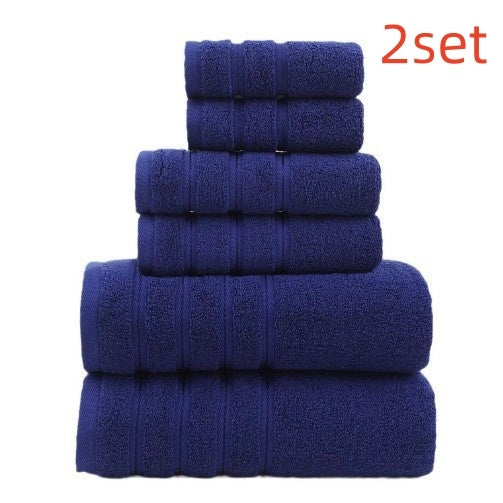Pure Cotton Bath Towel Set