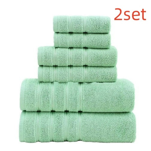 Pure Cotton Bath Towel Set