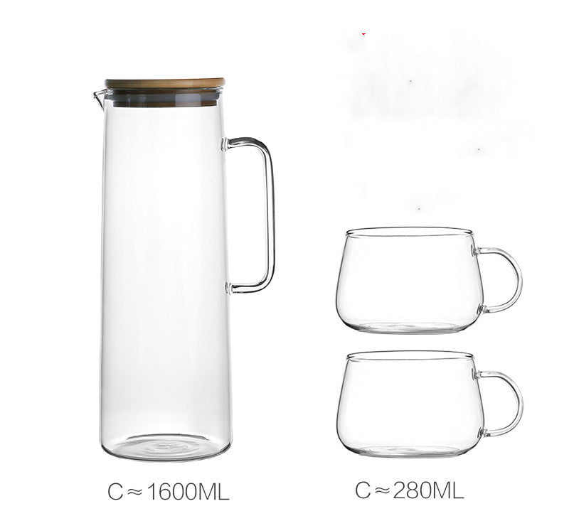 Heat-resistant Glass Cold Water Cup Set